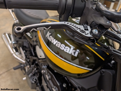 ASV C5 Series Clutch / Brake Lever, Black Bicolore - Kawasaki Z900RS / Cafe