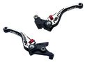 ASV C5 Series Clutch / Brake Lever, Black Bicolore - Yamaha MT-09 / XSR900 / R9