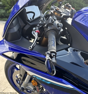 ASV C5 Series Clutch / Brake Lever, Black Bicolore - Yamaha MT-09 / XSR900 / R9