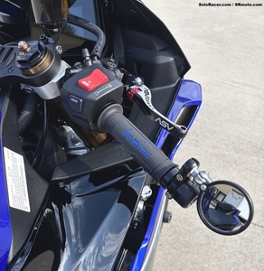 ASV C5 Series Clutch / Brake Lever, Black Bicolore - Yamaha MT-09 / XSR900 / R9