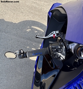 ASV C5 Series Clutch / Brake Lever, Black Bicolore - Yamaha MT-09 / XSR900 / R9