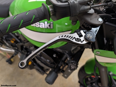 ASV C5 Series Clutch / Brake Lever Set, Black Bicolore - Kawasaki Z900RS / Cafe