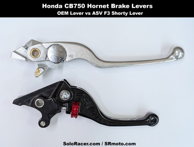 ASV F3 Series Clutch / Brake Lever - Honda CB750 Hornet