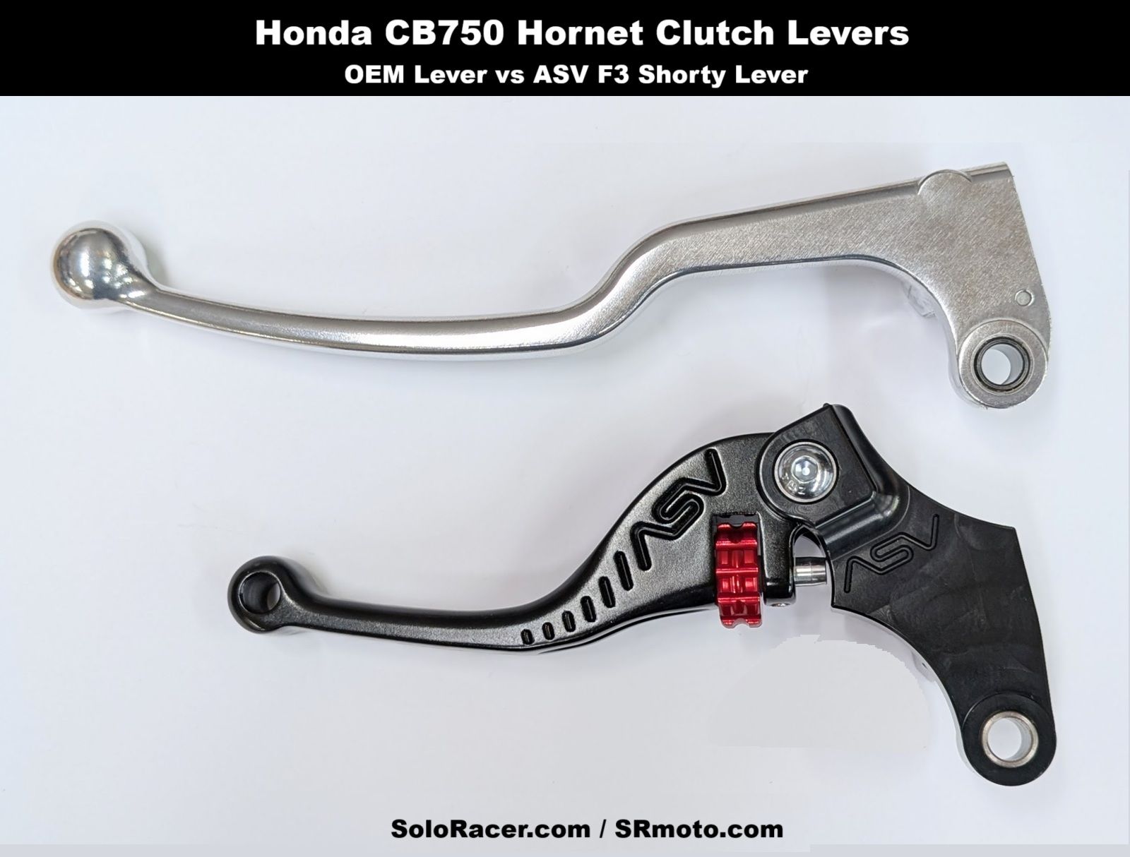 ASV F3 Series Clutch / Brake Lever - Honda CB750 Hornet