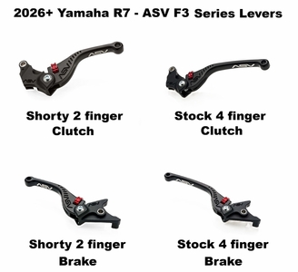 ASV F3 Series Clutch / Brake Lever - Yamaha R7