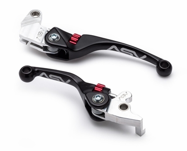 ASV F4 Series Clutch and Brake Lever Set - Suzuki DRZ4S / DRZ4SM / DRZ400S / DRZ400SM