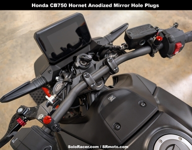 Bar End Mirror Kit w/ Sliders - Honda CB750 Hornet