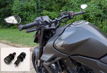 Bar End Mirror Kit w/ Sliders - Honda CB750 Hornet