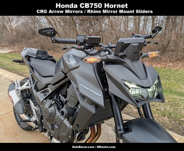 Bar End Mirror Kit w/ Sliders - Honda CB750 Hornet