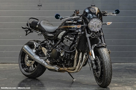 Bar End Mirror Kit w/ Sliders - Kawasaki Z900 / Z900RS