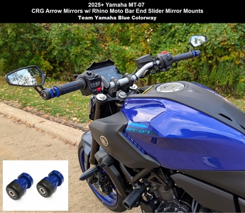 Bar End Mirror Kit w/ Sliders - Yamaha MT-07 2018 - 2025