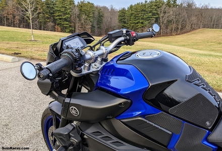 Bar End Mirror Kit w/ Sliders - Yamaha MT-10