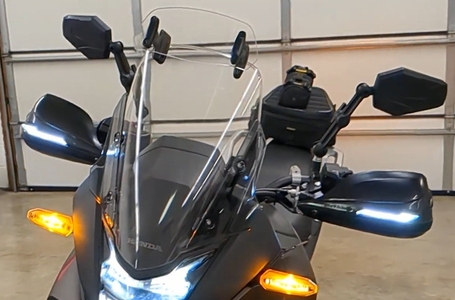 Barkbusters Handguard Kit w/ LED Running Lights - Honda Transalp XL750 (USED)