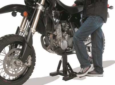 Bikemaster Lift Stand for dual sport, supermoto and off-road motorcycles