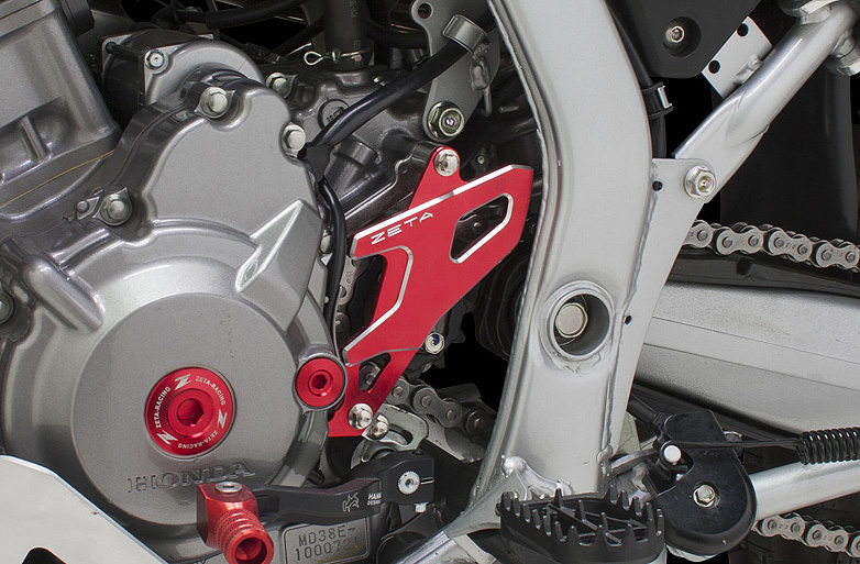 Paratacco Copri Pignone Posteriore In Alluminio Rosso Per Honda CRF250L/M Rally 2012-2022