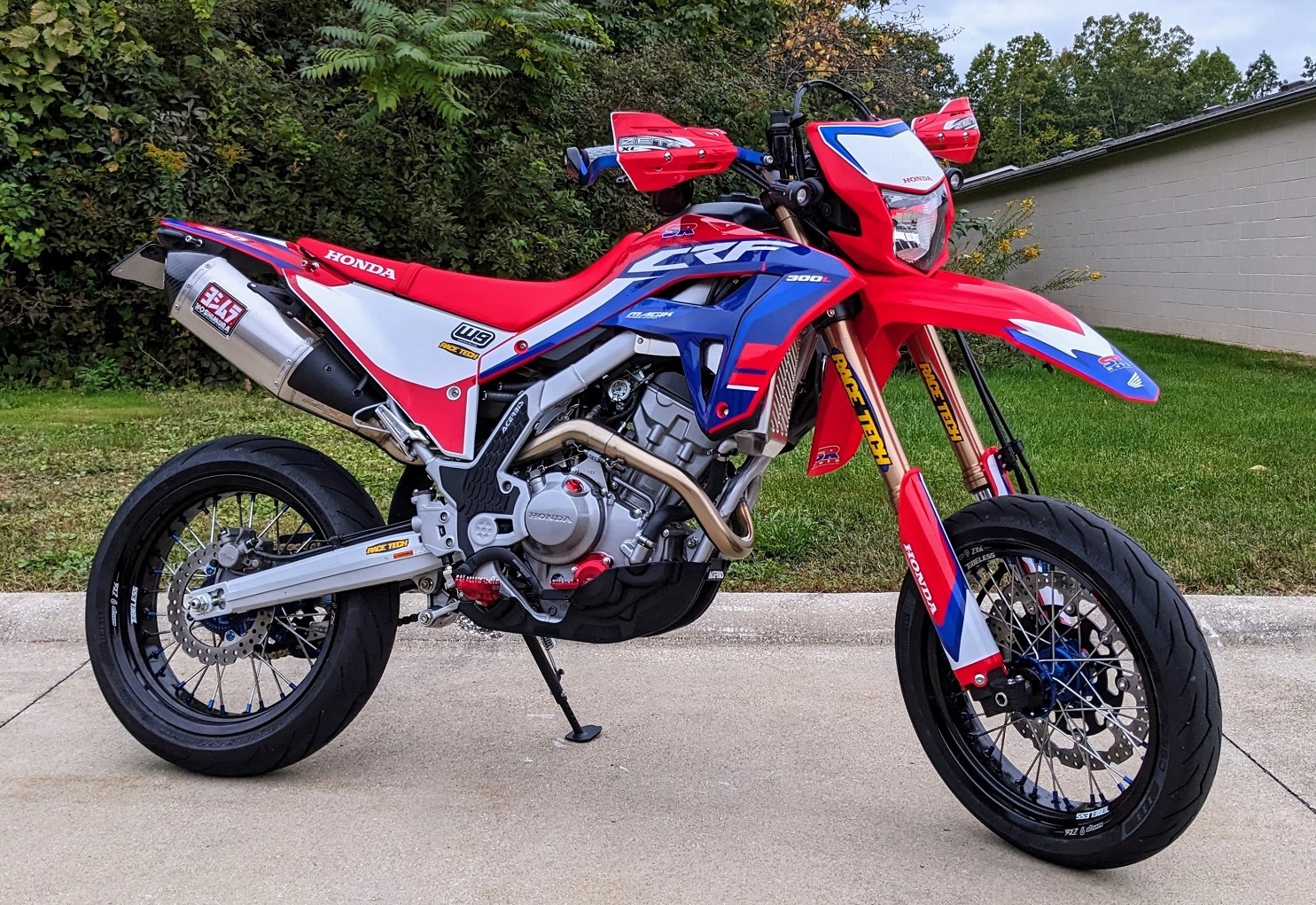 CRF300L Graphics Kit Tank, Fender and Fork Decals