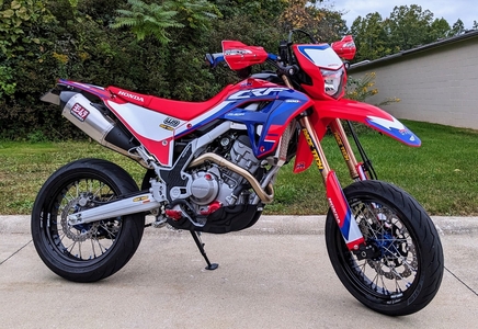honda crf450l supermoto
