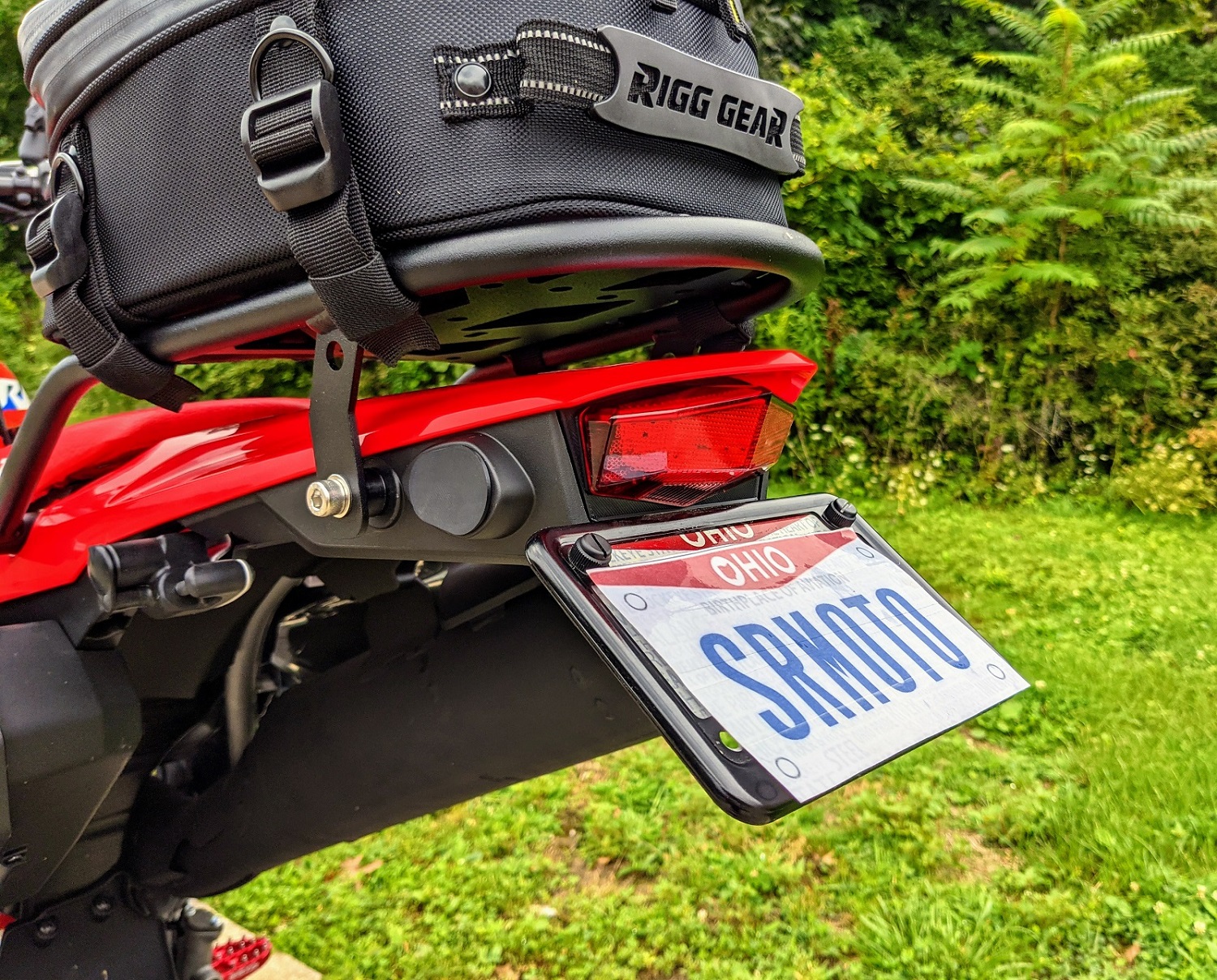 CRF300L Integrated Tail Light / Fender Eliminator Kit by 12oClockLabs