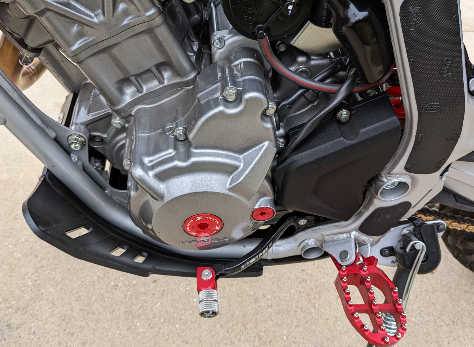 CRF300L Skid Plate / Linkage Guard by Moose / AXP Racing