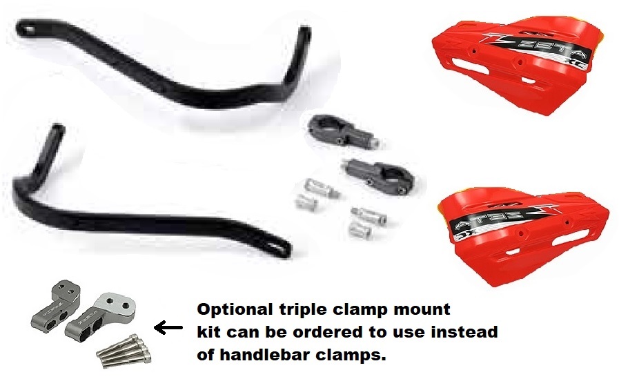 CRF450L CRF450RL Handguards - Standard Package