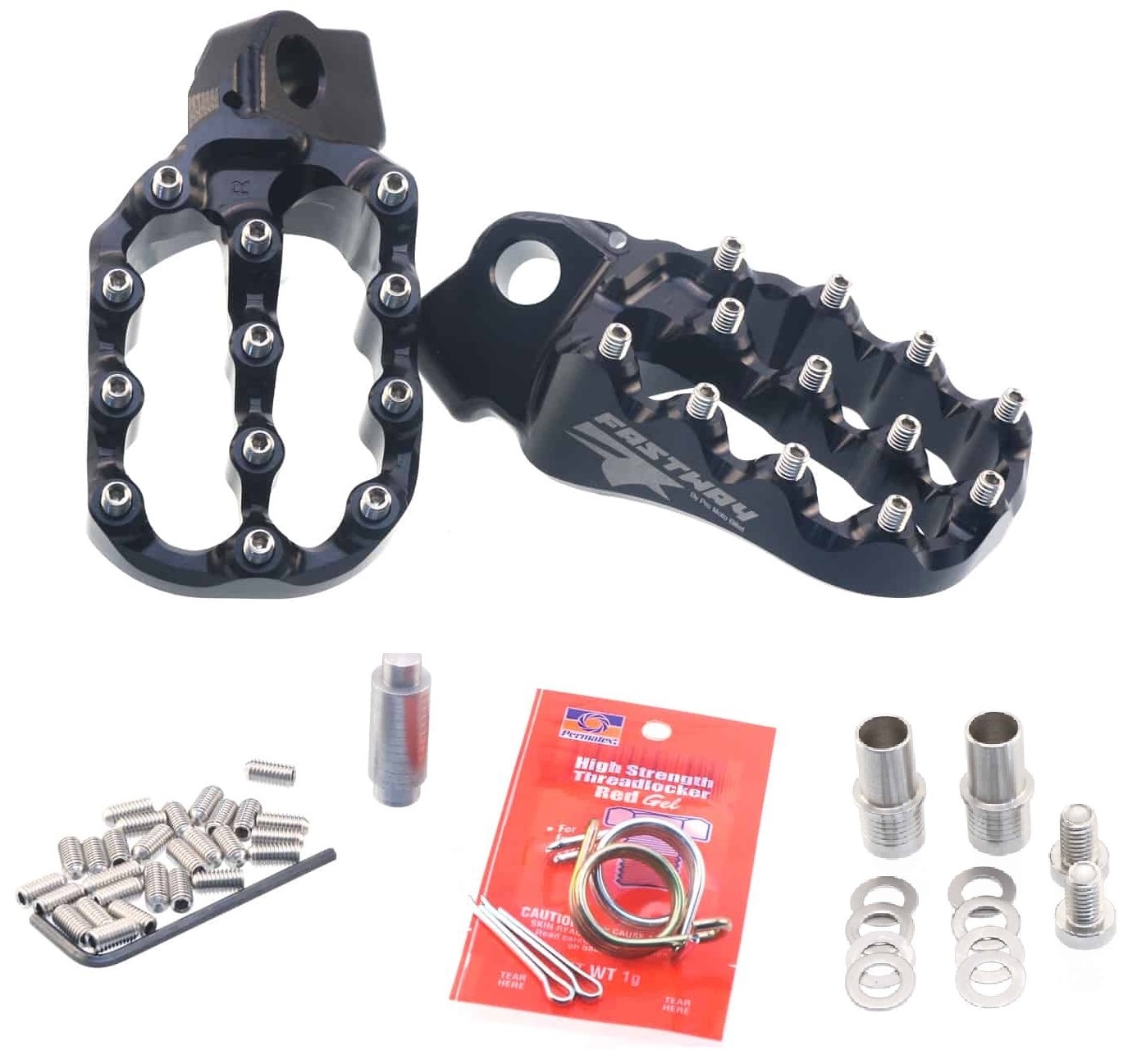 CRF450L CRF450X Pro Moto Billet Fastway Evo Air Footpegs
