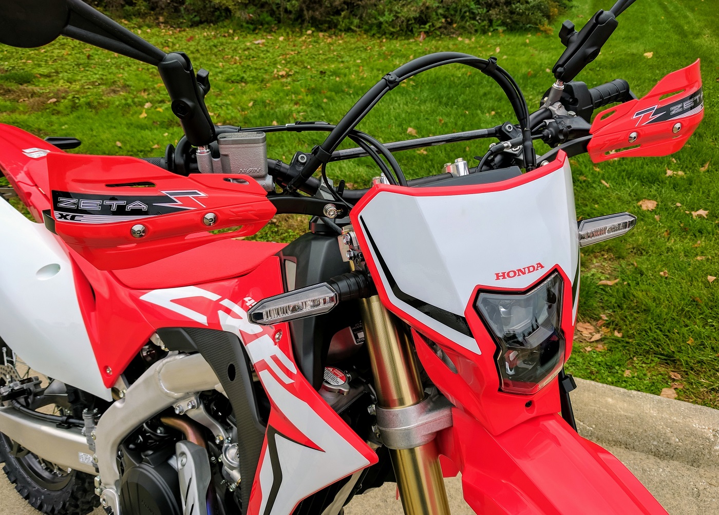 CRF450L CRF450RL Handguards Standard Package