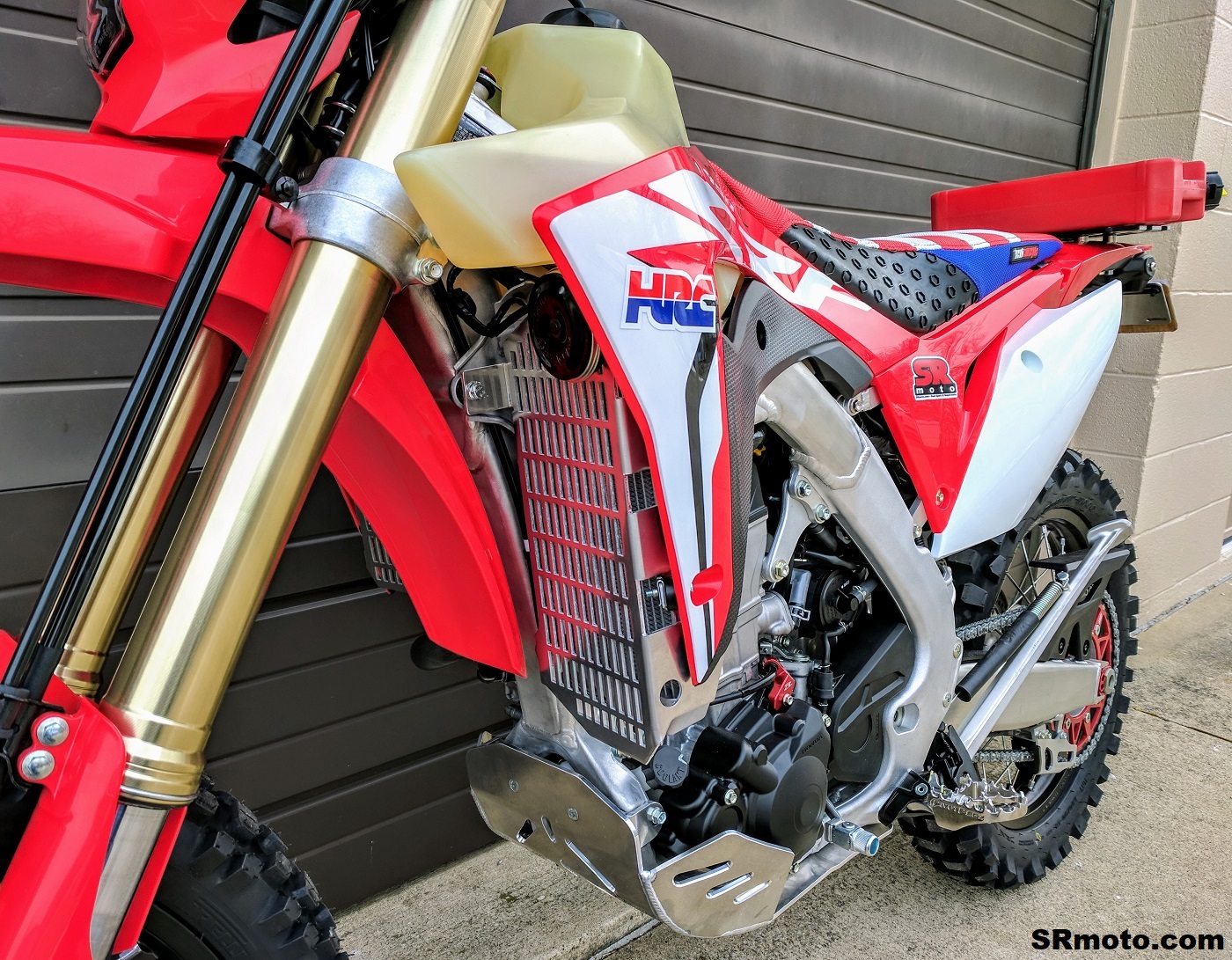 CRF450L Radiator Guards by Flatland Racing