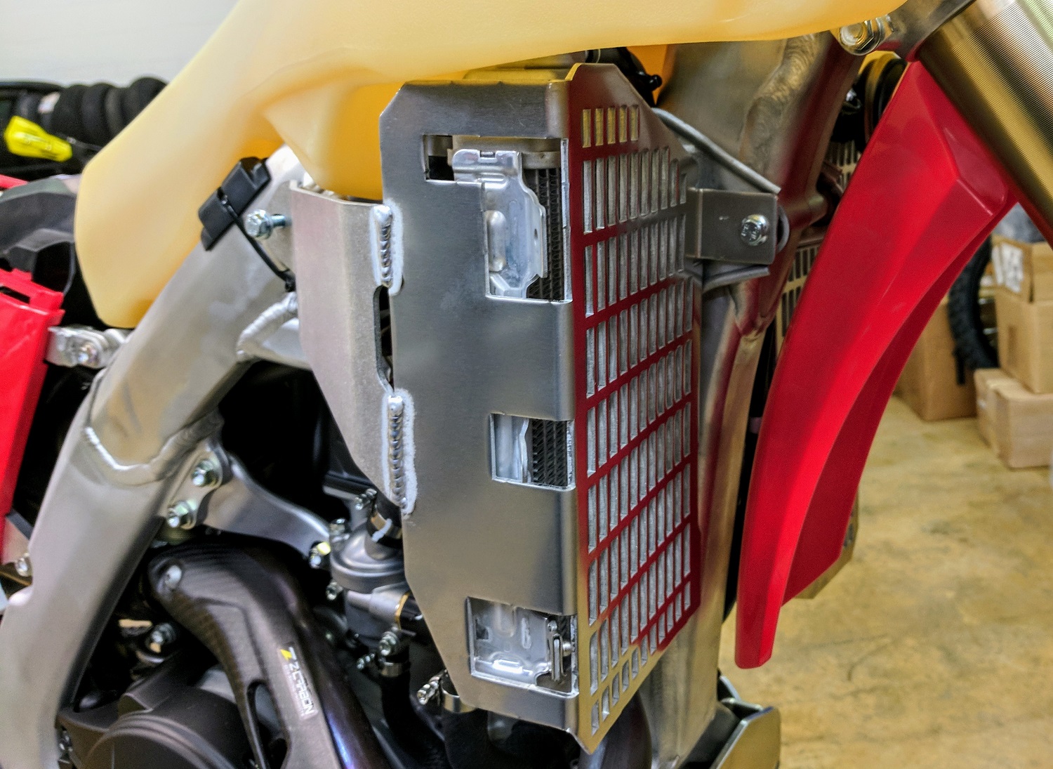 CRF450L Radiator Guards by Flatland Racing