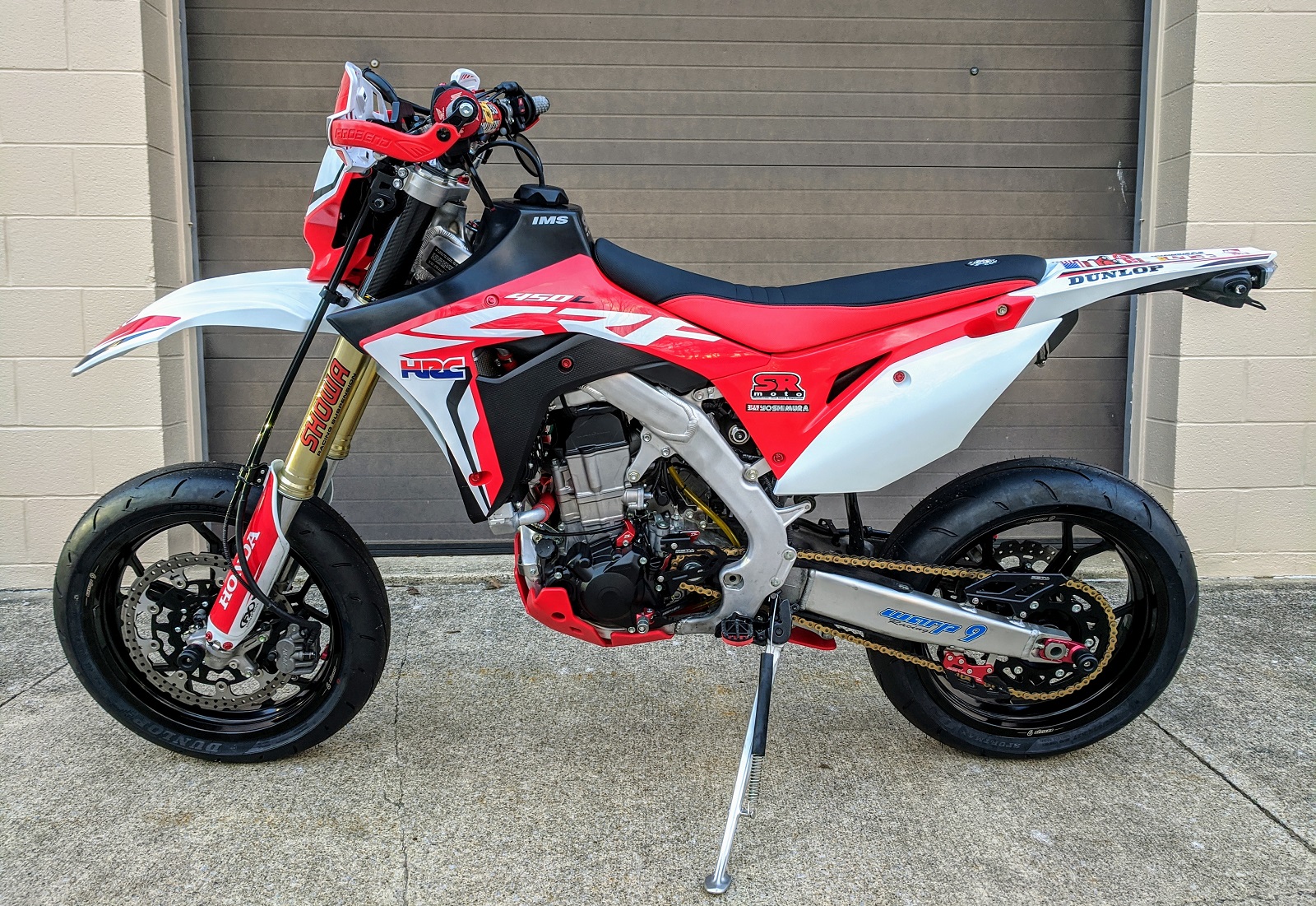 CRF450RL White Plastics