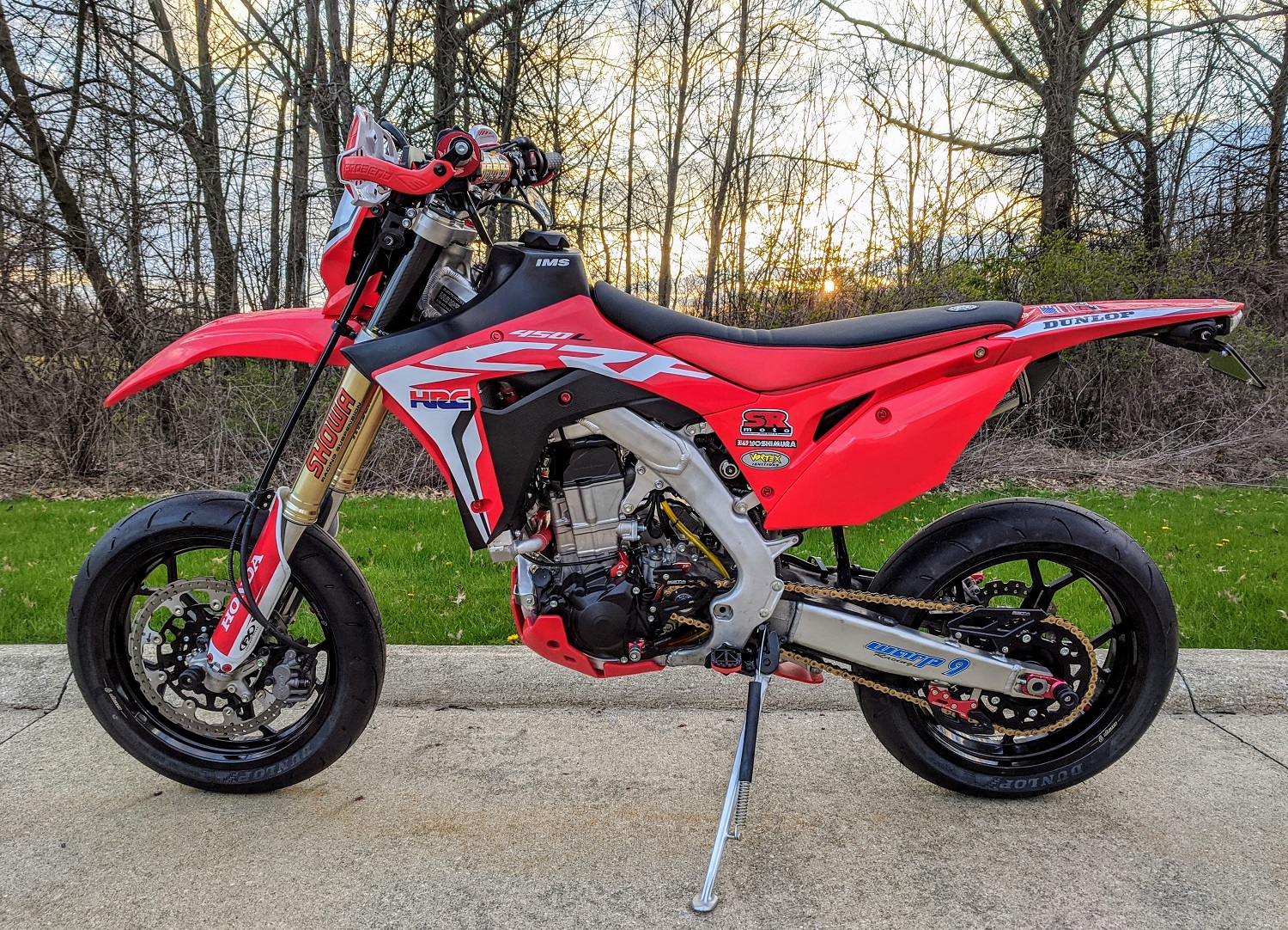 CRF450RL Red Plastics