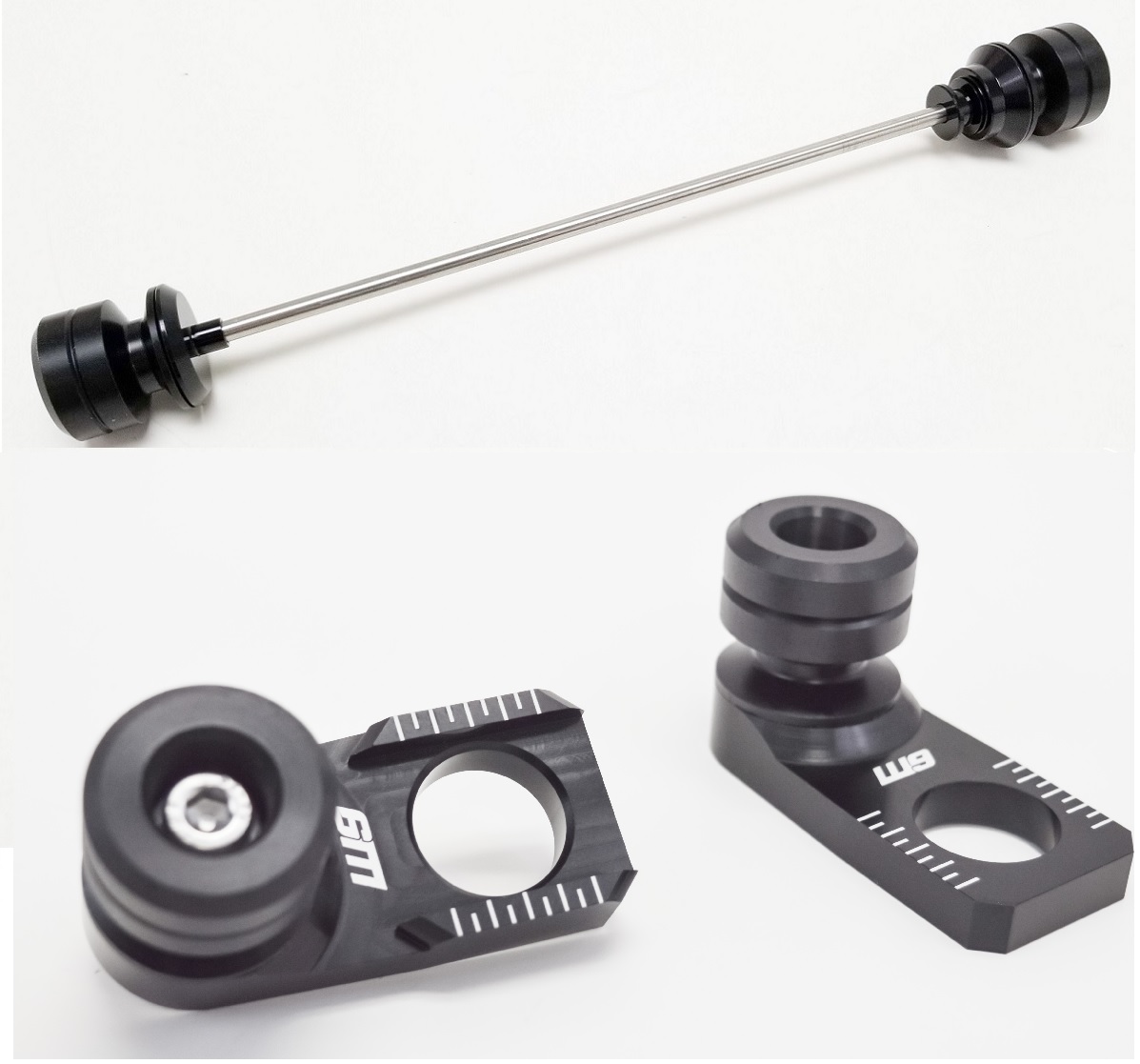 HONDA CRF250 X CRF 450 X CRASH MUSHROOMS REAR AXLE SLIDER BUNGS