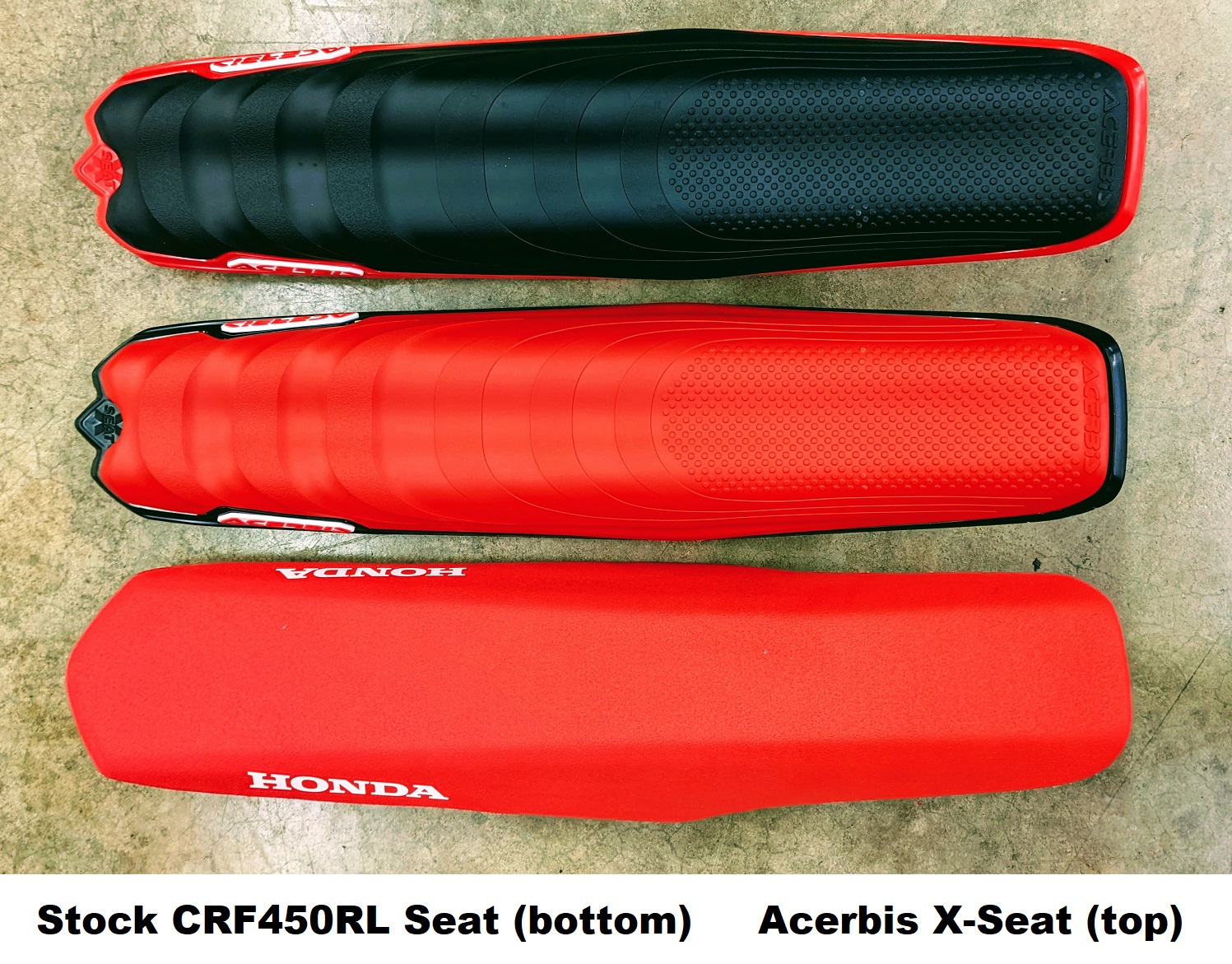 CRF450RL CRF450X Acerbis X-Seat Seat
