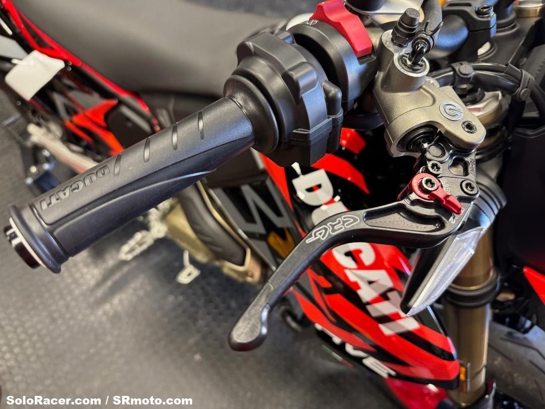 CRG RC2 Short 3 Finger Clutch / Brake Lever - Ducati Hypermotard 698
