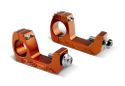Cycra T2 Handguard U-Clamps, Orange