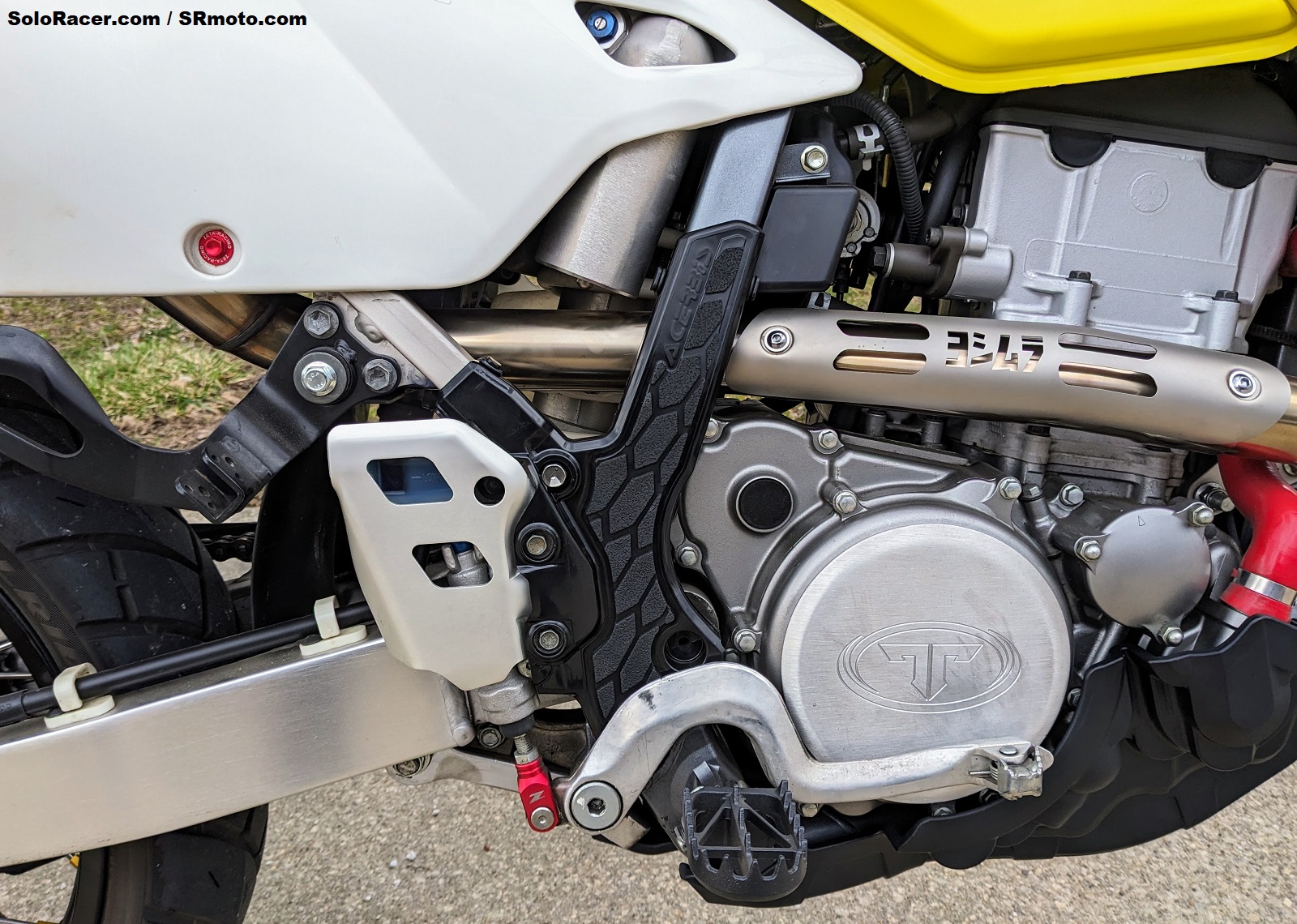 DRZ400S / DRZ400SM Acerbis X-Grip Frame Guards