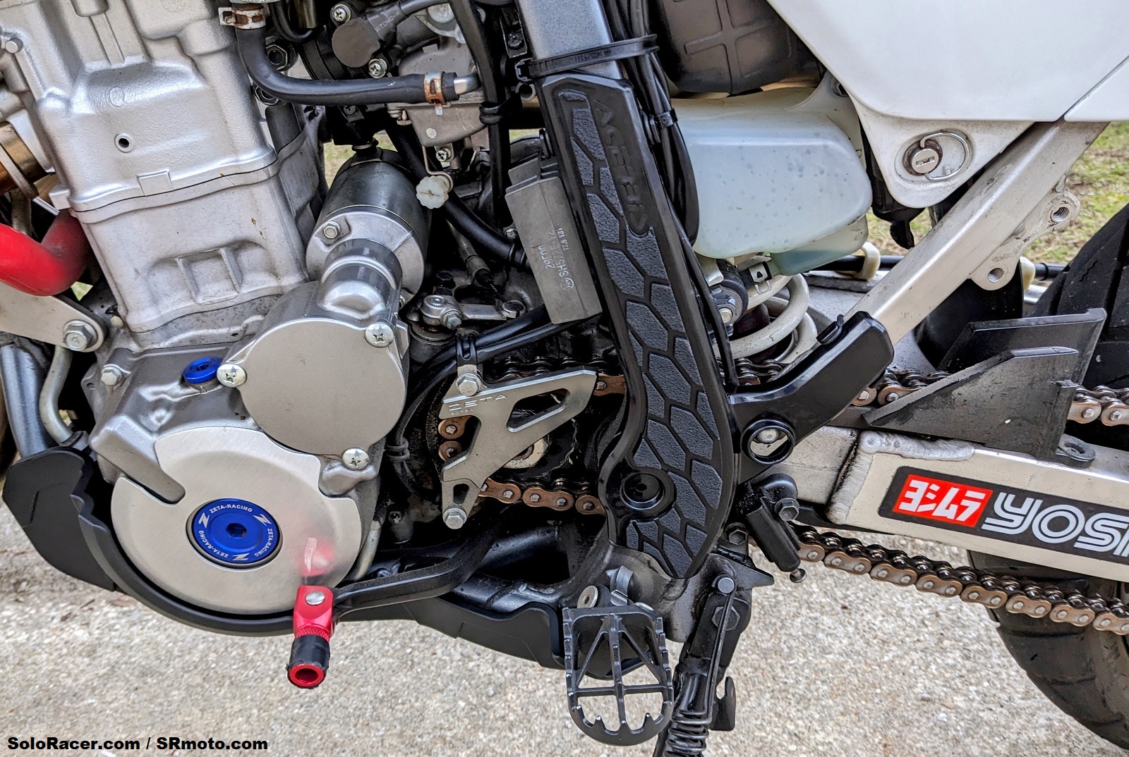 DRZ400S / DRZ400SM Acerbis X-Grip Frame Guards