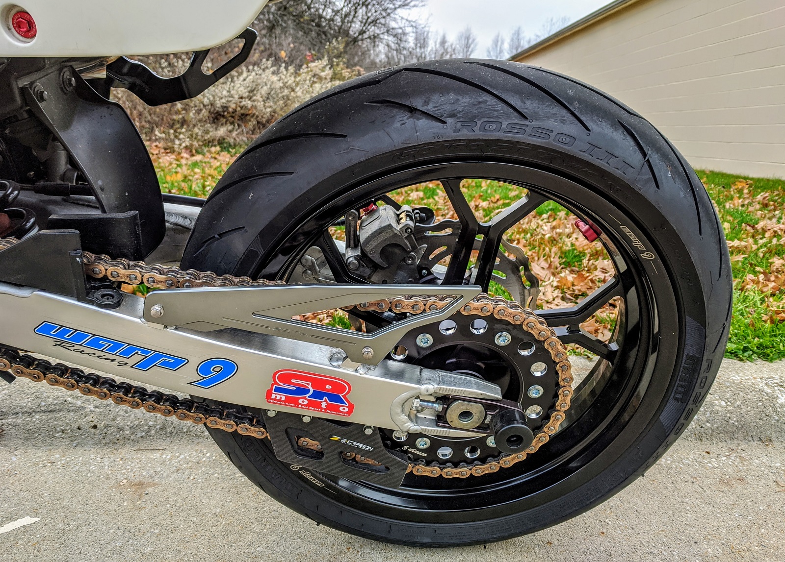 DRZ400S DRZ400SM Warp 9 Supermoto Forged Tubeless Wheels