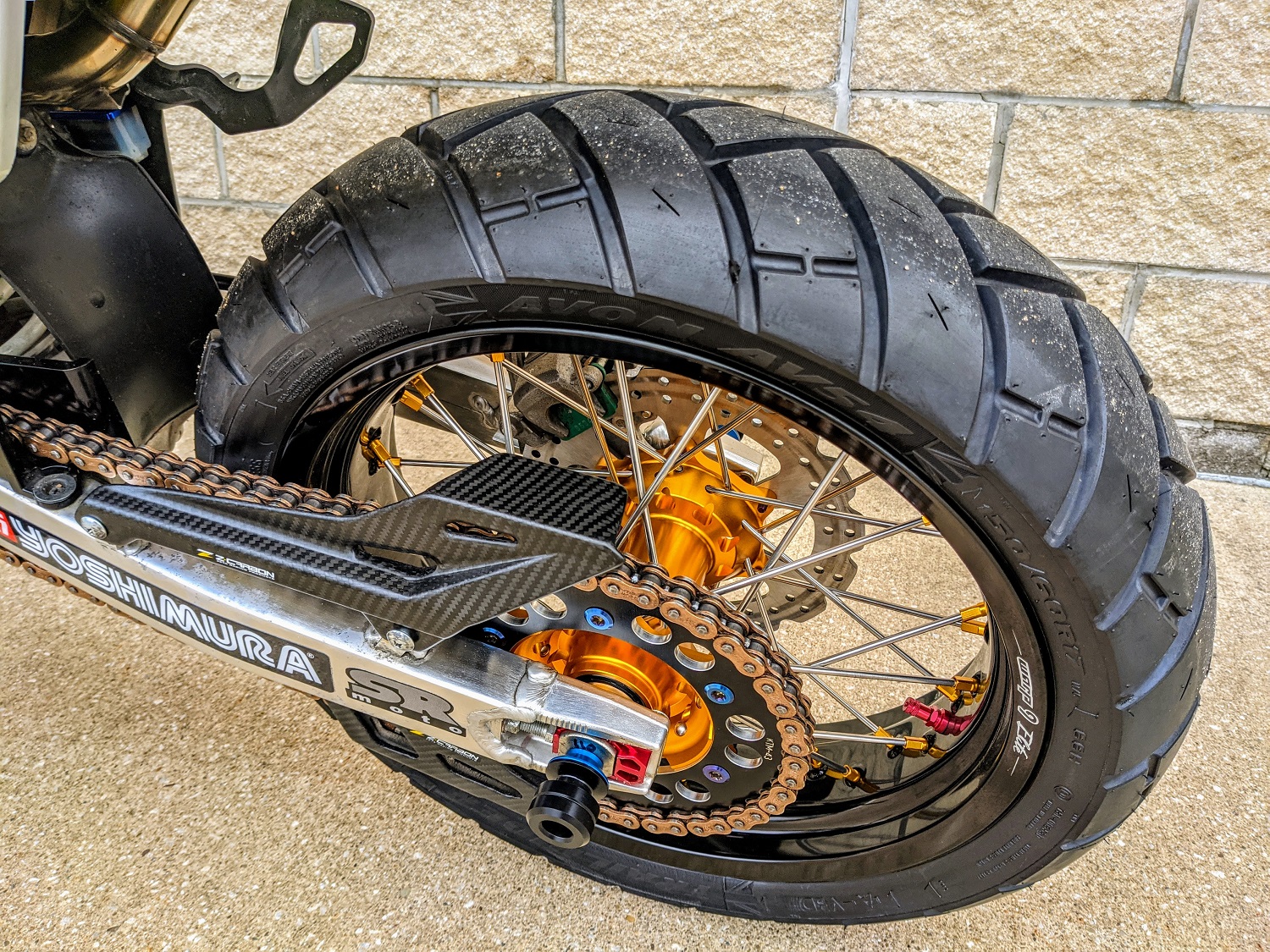 DRZ400S DRZ400SM Warp 9 Supermoto Wheels