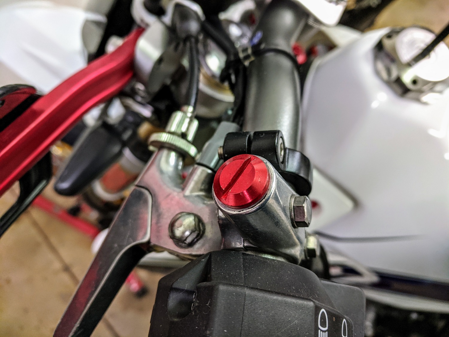 DRZ400SM DRZ400S Mirror Hole Plugs