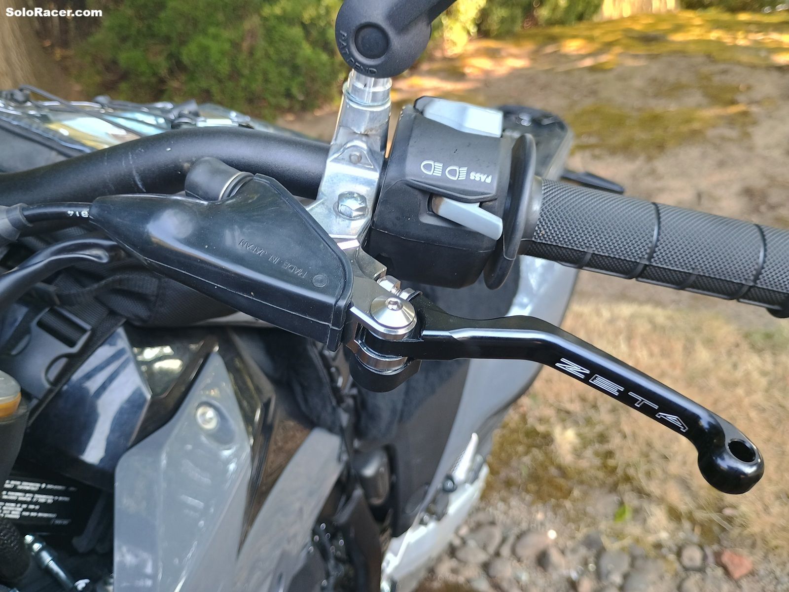 Zeta Pivot Clutch Brake Lever Set - Suzuki DRZ4S DRZ4SM DRZ400SM