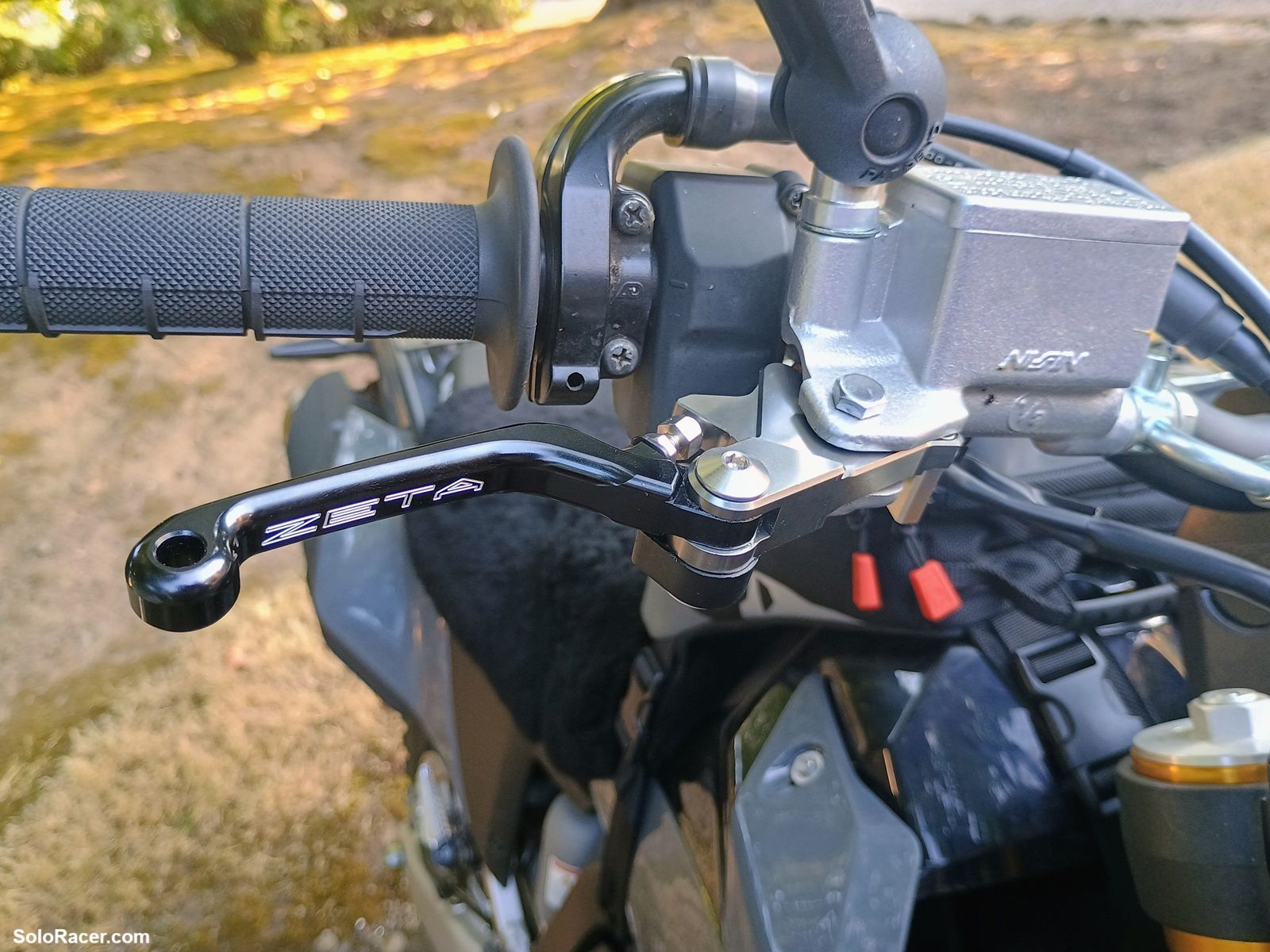 Zeta Pivot Clutch Brake Lever Set - Suzuki DRZ4S DRZ4SM DRZ400SM