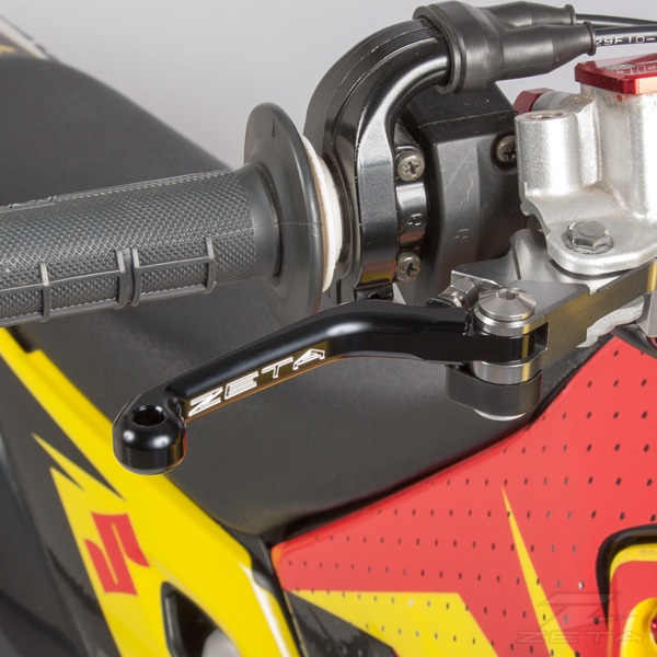 DRZ400SM DRZ400S Zeta Pivot Lever Set Black Blue Red