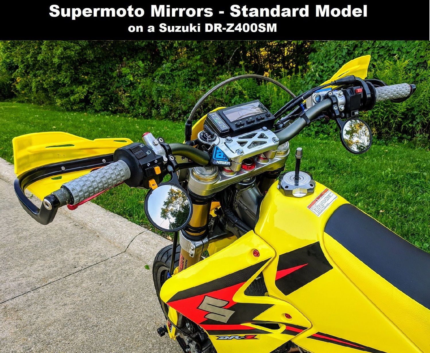 DRZ400SM / DRZ4SM Supermoto Mirrors