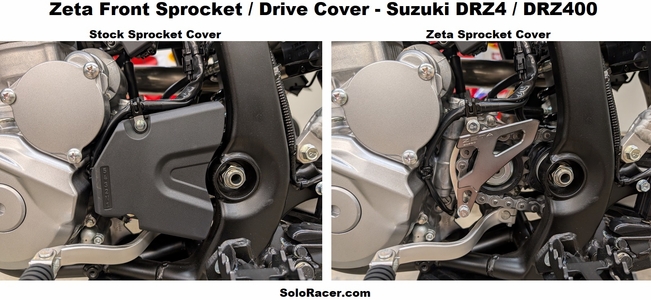 DRZ4S DRZ4SM / DRZ400S DRZ400SM Zeta Front Sprocket Drive Cover