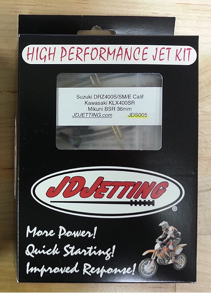 DRZ400S DRZ400SM JDJetting Jet Kit