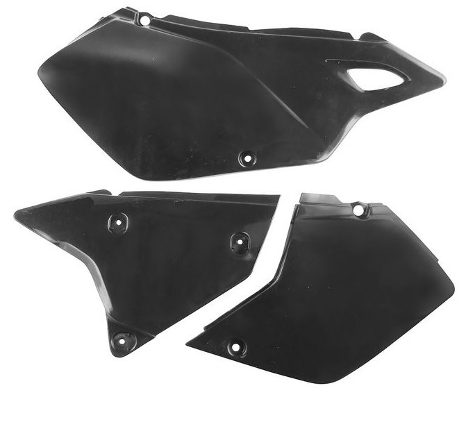 DRZ400S DRZ400SM Acerbis Side Number Panels Black