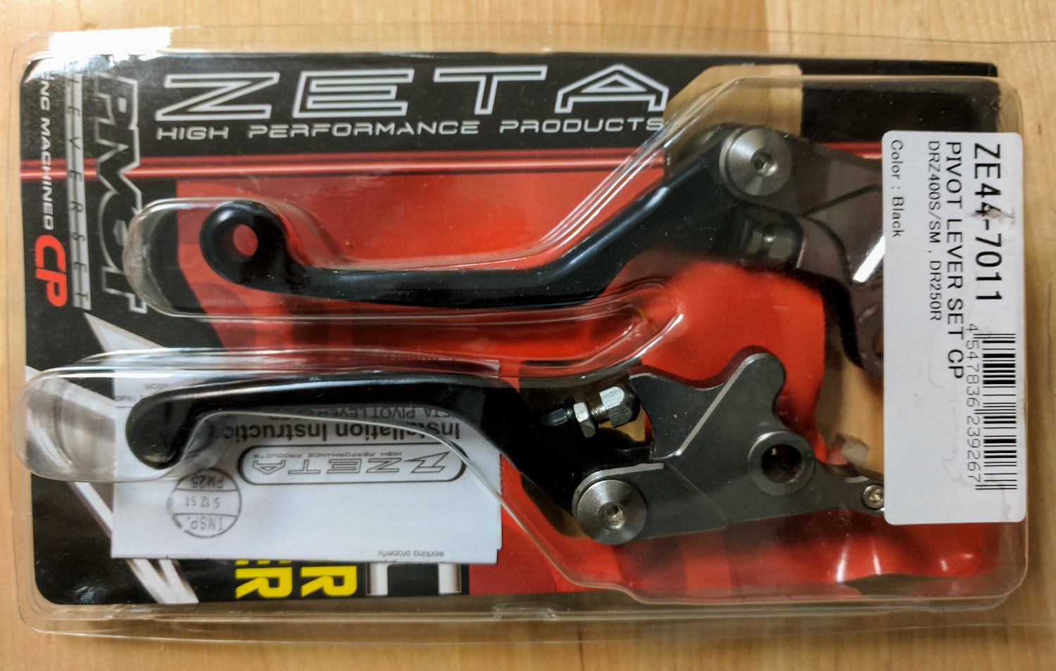 USED: DRZ400 Zeta Pivot Lever Set