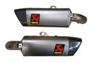 Akrapovic Titanium Slip-On Exhaust - Ducati Hypermotard 698