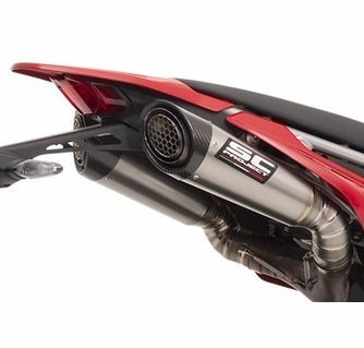 Ducati Hypermotard 698 S1 Titanium Exhaust by SC-Project