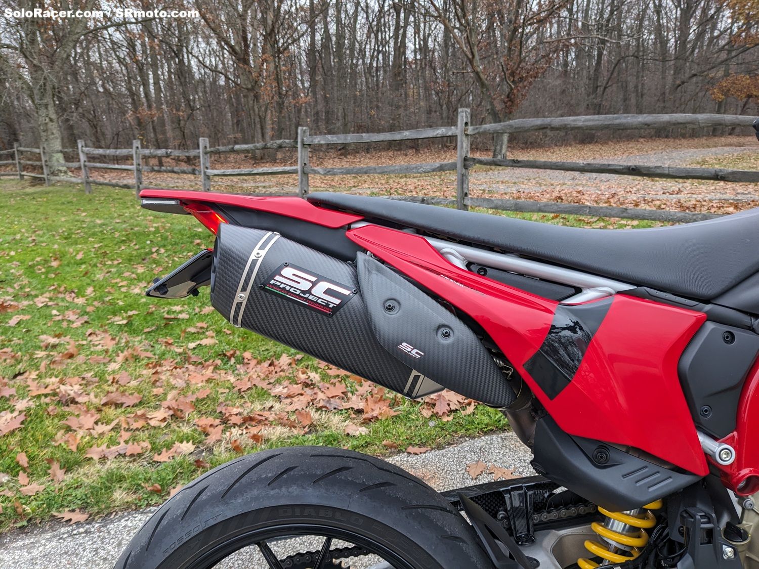 Ducati Hypermotard 698 SC1-S Carbon Exhaust by SC-Project